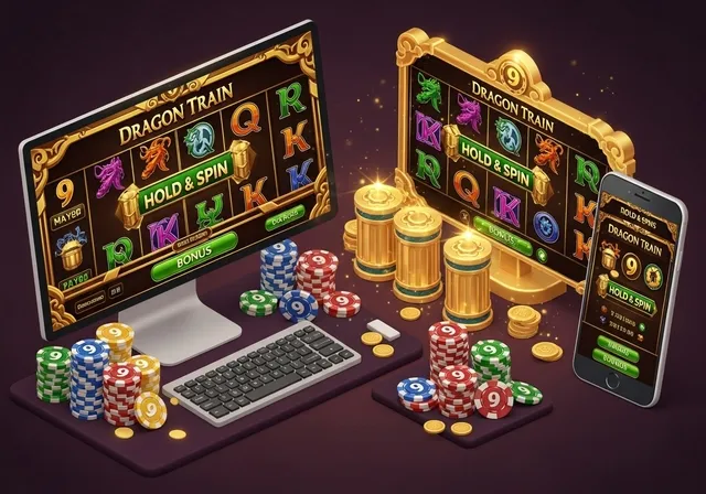 dragon train slot game